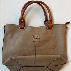 Brown Leather Tote Bag